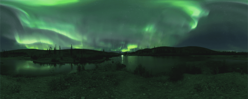 VR Auroras with Blend Media